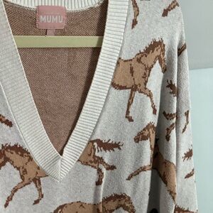 Show Me Your Mumu Horse Sweater
